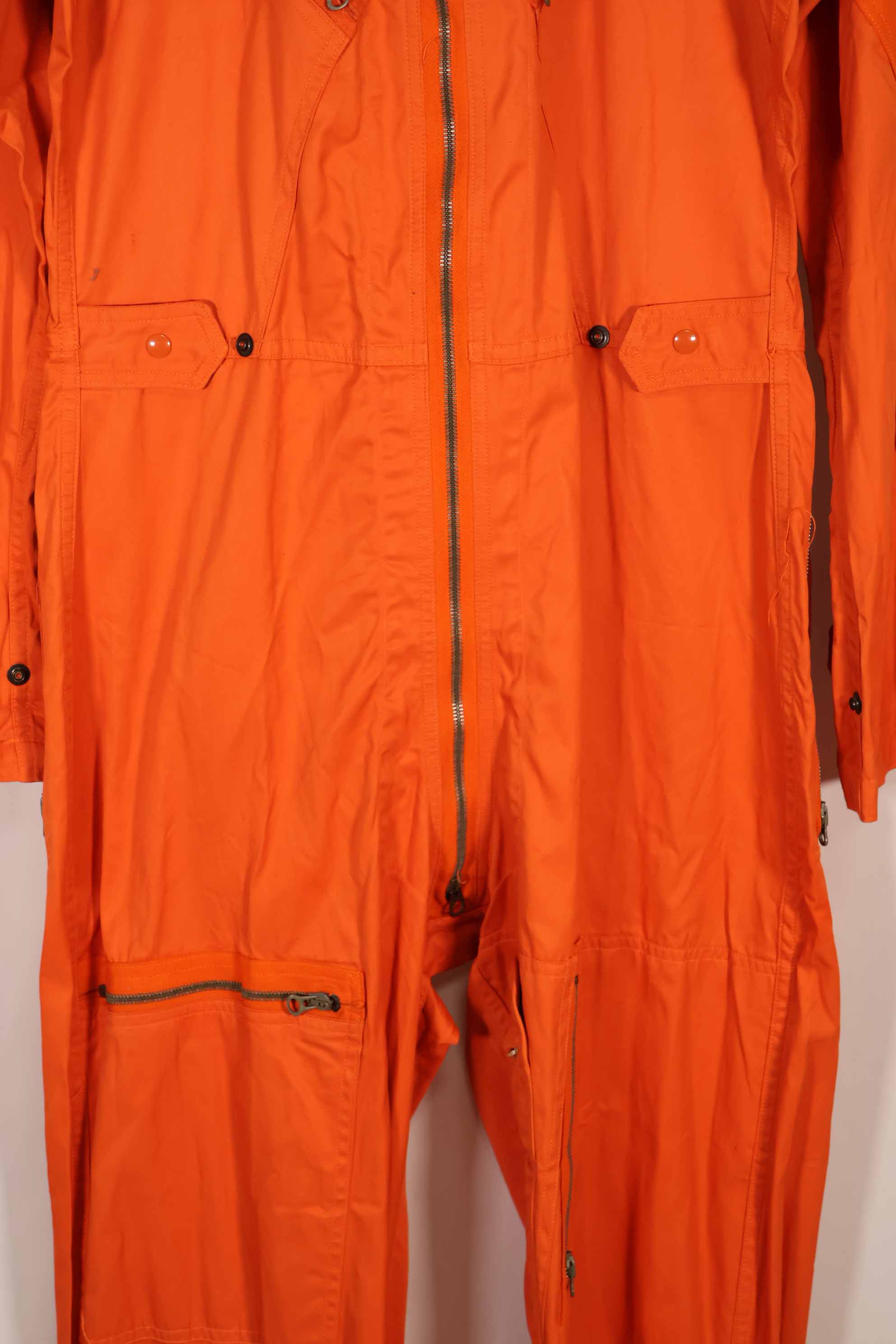 実物 1964年製 アメリカ空軍 USAF K2-B 未使用品 レスキューオレンジ色