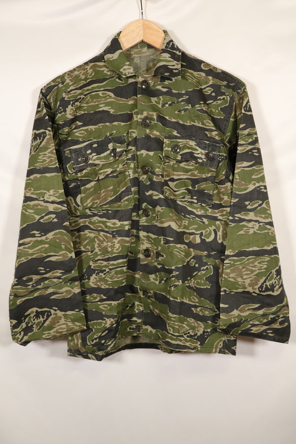 1960s Tiger Stripe Shirt, CIDG pattern, good condition, used, B