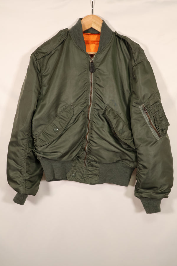 Real early 1960s USAF L2-B flight jacket, good condition, used