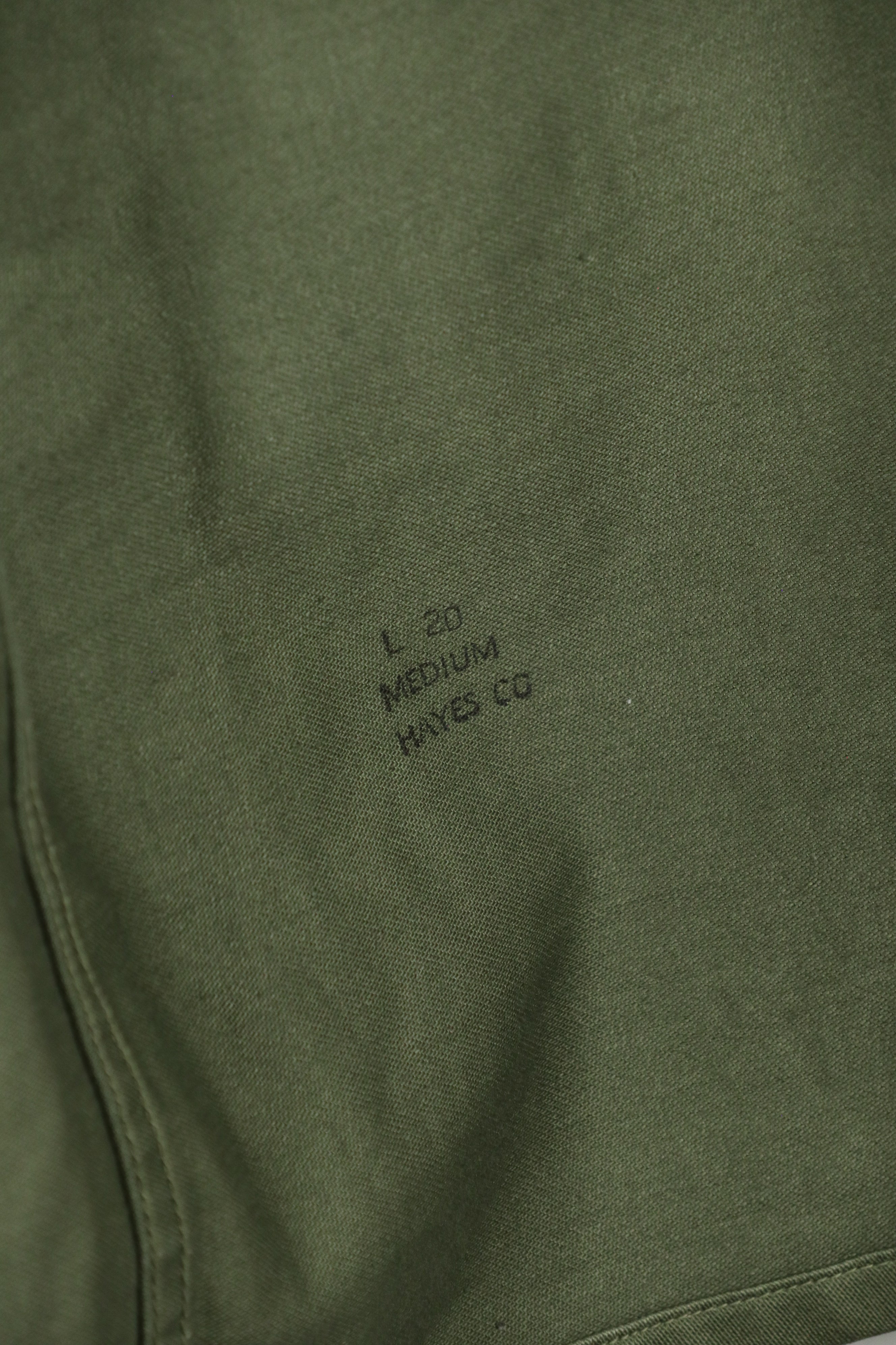 Real dead stock OG-107 utility shirt, civilian, size M.