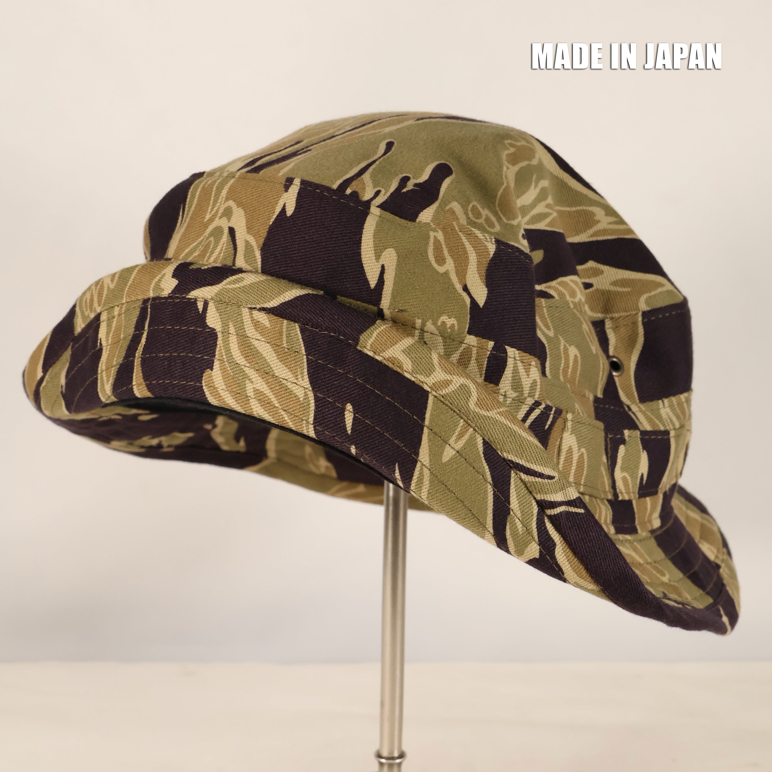 [Delivery: Mid-September 2026] 2026 New Release: MILITARIA 1911 Gold Tiger CISO Cut Short Brim Boonie Hat