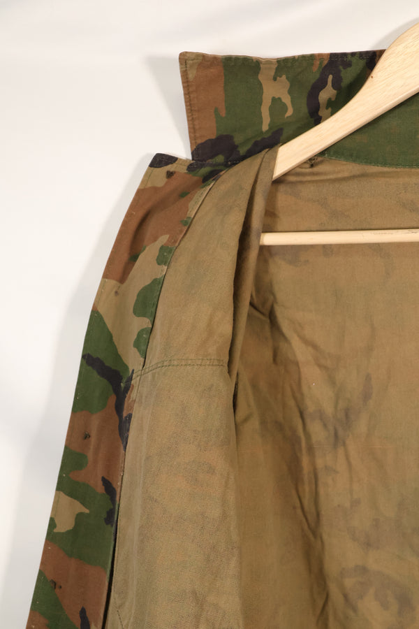 1970's Privately Procured Local Made US Military ERDL Camouflage Copy Fatigue Jacket, Used