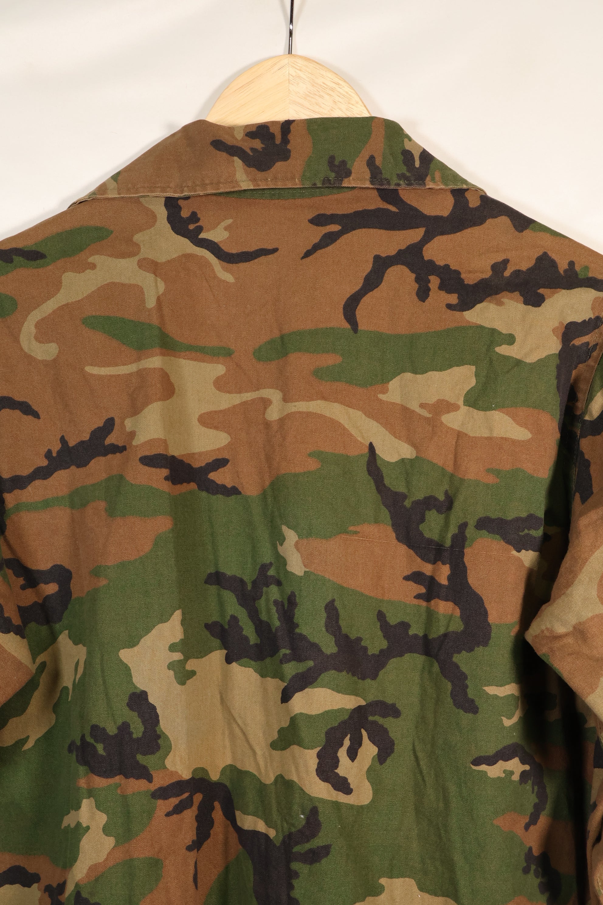 1970's Privately Procured Local Made US Military ERDL Camouflage Copy Fatigue Jacket, Used
