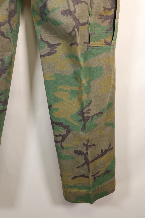 1970s Privately Procured Local Made US Army ERDL Camouflage Copy Fatigue Pants Used