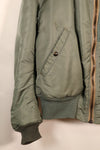 Mid-1950s Test Sample—Estimated Size L or X-LARGE—U.S. Air Force B-15D Flight Jacket—Experimental Test Sample—Good Condition
