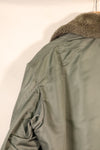 Mid-1950s Test Sample—Estimated Size L or X-LARGE—U.S. Air Force B-15D Flight Jacket—Experimental Test Sample—Good Condition