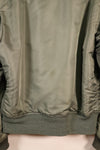 Mid-1950s Test Sample—Estimated Size L or X-LARGE—U.S. Air Force B-15D Flight Jacket—Experimental Test Sample—Good Condition