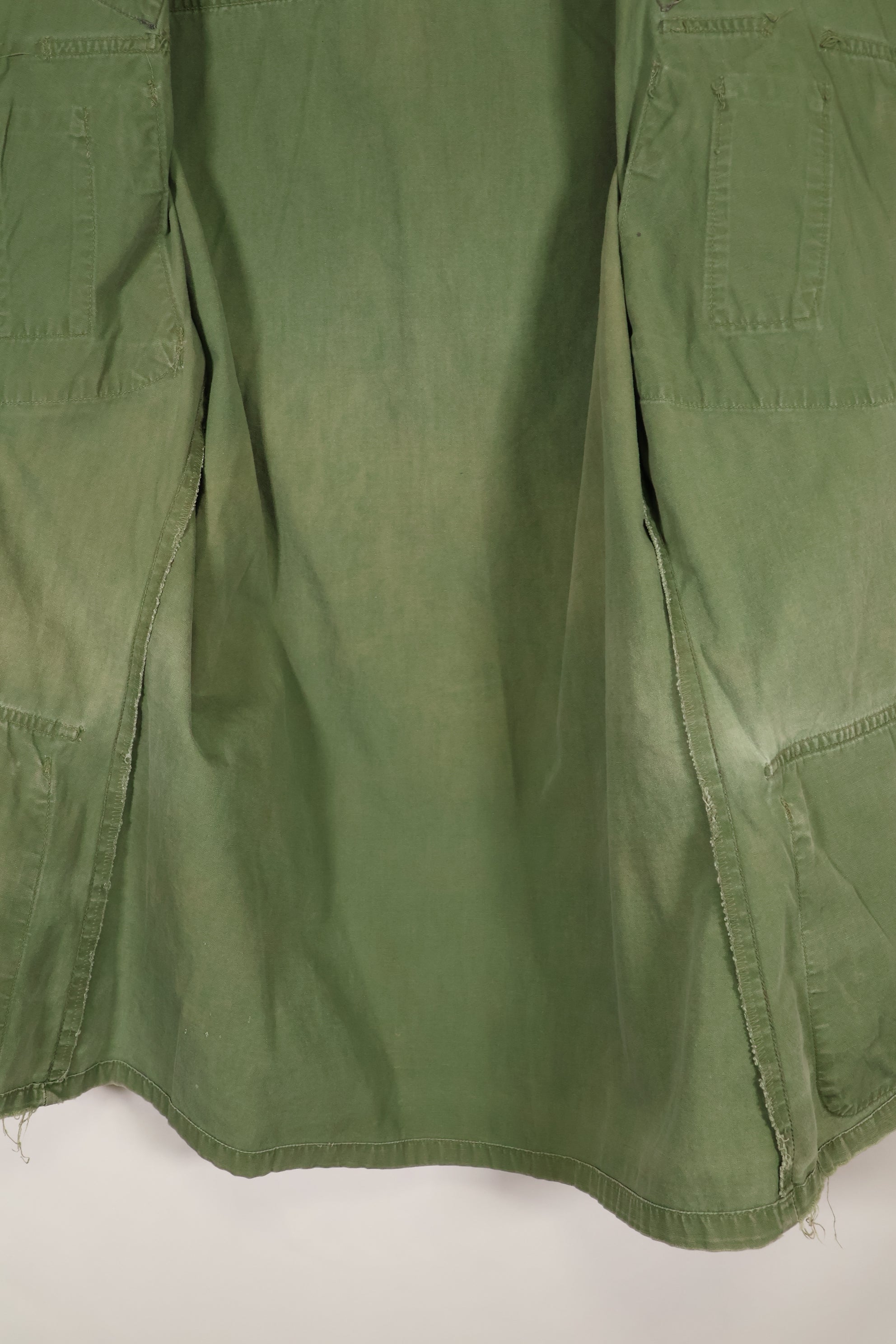 1967 Contract Estimated S-R 3rd Model Jungle Fatigue Jacket 73rd Surveillance Airplane Company  Patch First Attached Used