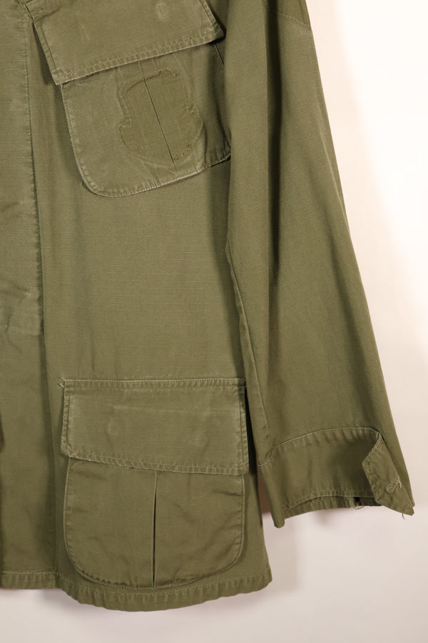 1969 Contract, S-R, USAF Issue, 4th Model Jungle Fatigue Jacket, Used