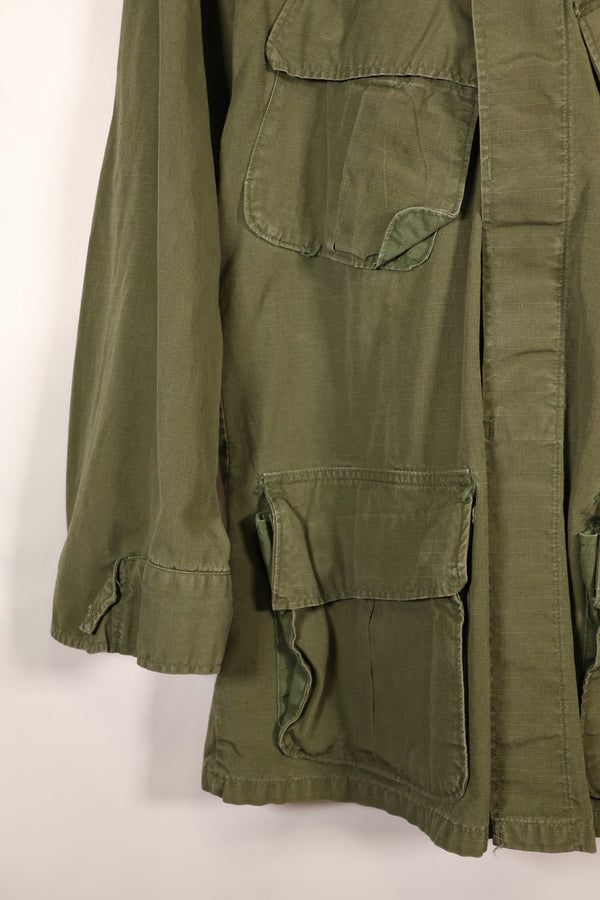 1969 Contract, Presumed S-R, 4th Model Jungle Fatigue Jacket, Patches Added Later, Used