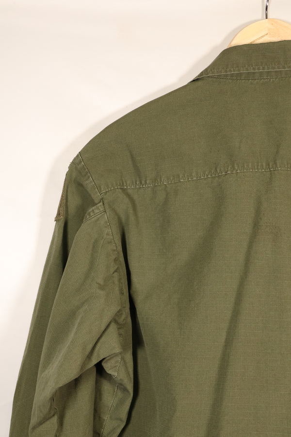 1969 Contract, Presumed S-R, 4th Model Jungle Fatigue Jacket, Patches Added Later, Used