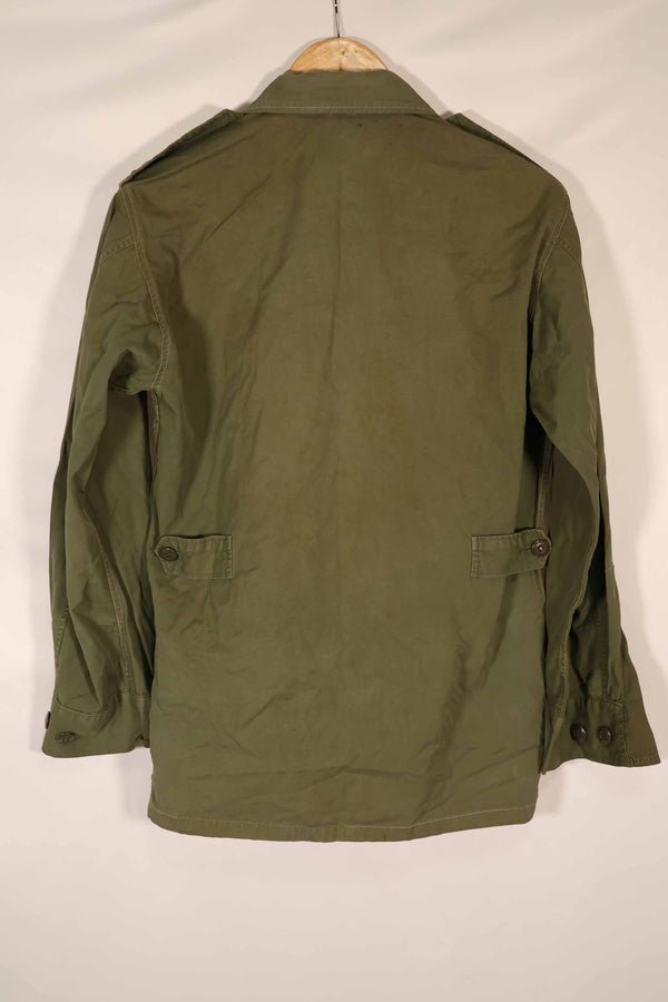 Real 1st Model Jungle Fatigue Jacket, repaired and refitted, used.