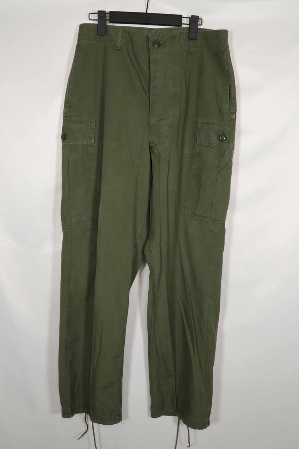 Real 1st Model Jungle Fatigue pants, large size, used.