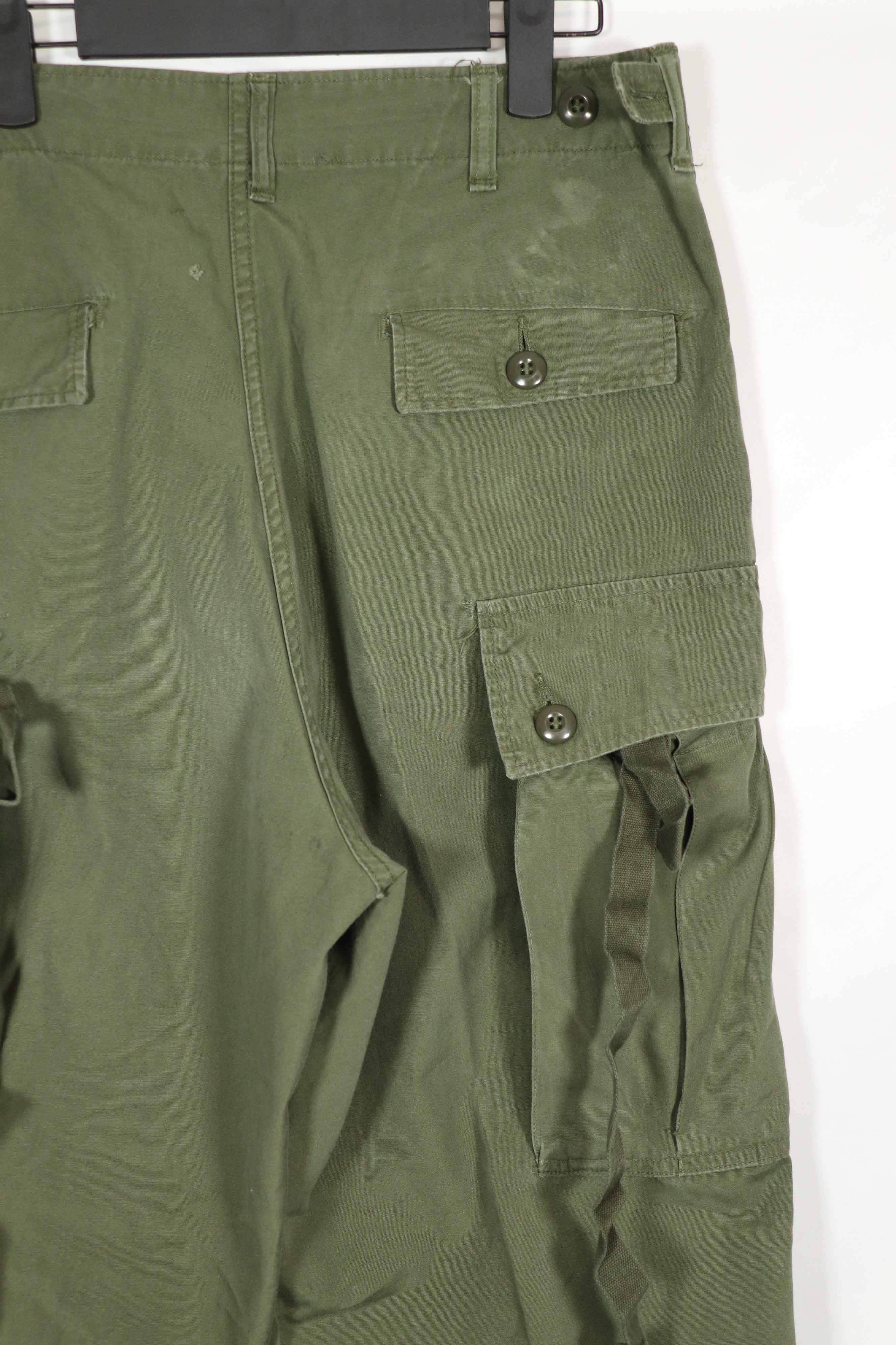 Real 1st Model Jungle Fatigue pants, large size, used.