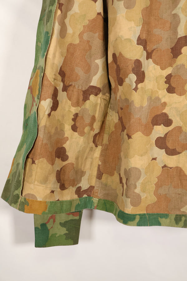 1970's Private Purchase U.S. Marine Corps Mitchell Camouflage Fatigue Jacket by Shelterhalf, used.