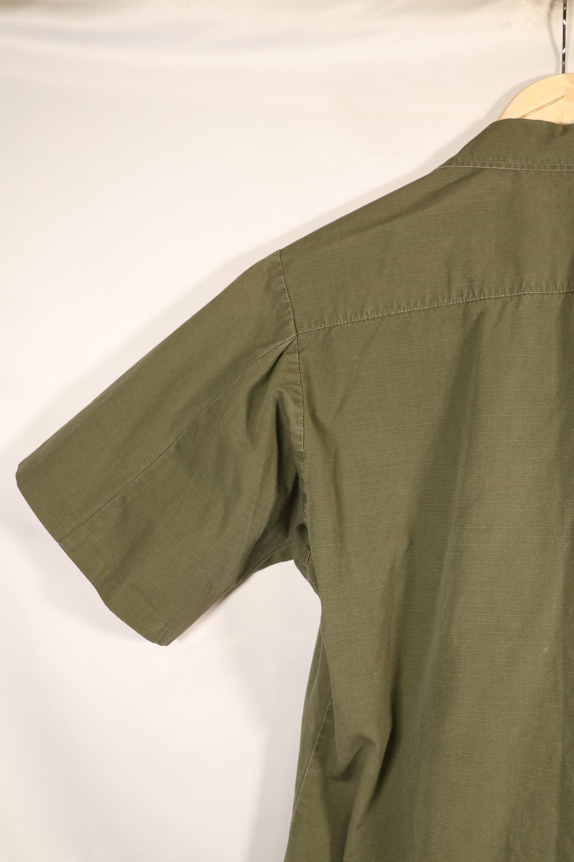 1969 Contract, S-R, U.S. Navy, PBR 4th Model Jungle Fatigue Jacket, Patch Added Later, Used
