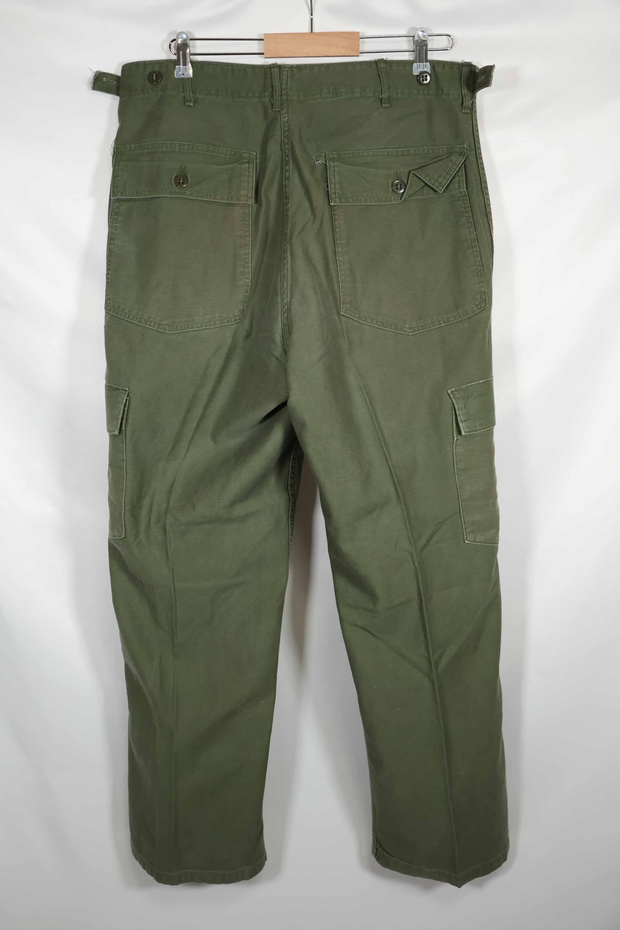 1963 OG-107 Utility Pants Baker Pants Large 82nd Airborne Division Specs Used