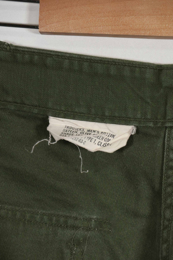 1963 OG-107 Utility Pants Baker Pants Large 82nd Airborne Division Specs Used