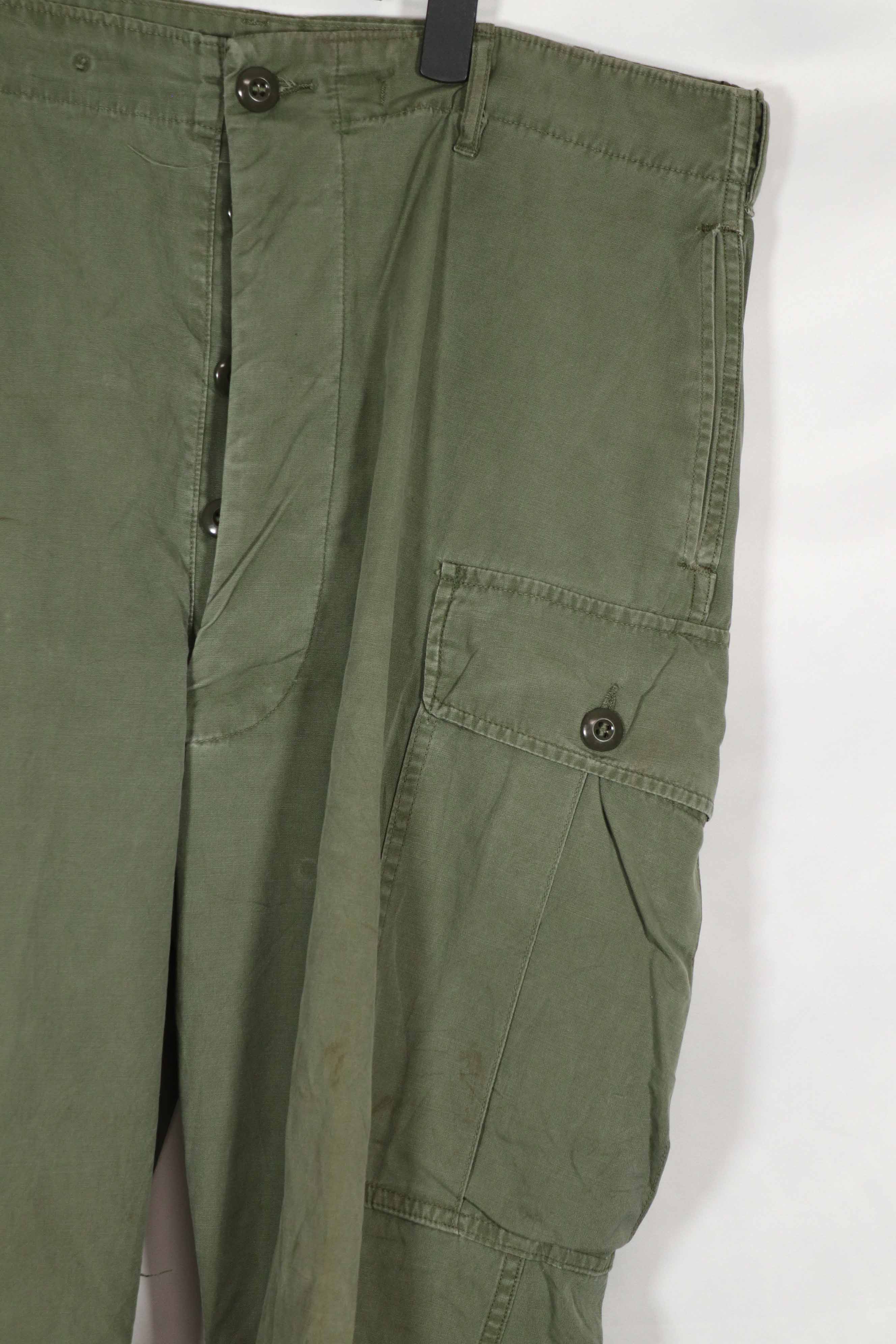 Real 1963 1st Model Jungle Fatigue Pants L-R Used