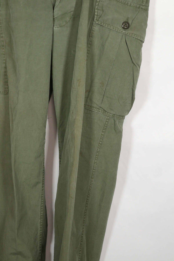 Real 1963 1st Model Jungle Fatigue Pants L-R Used