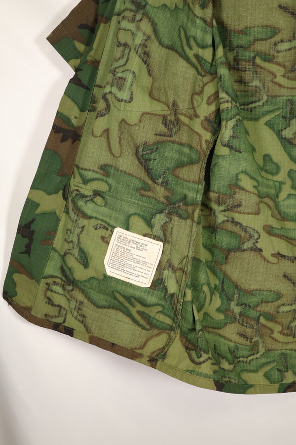 1969 Contract S-S USAF Major ERDL Ripstop Jacket with Tailor Used