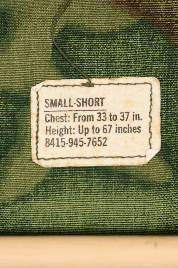 1969 Contract S-S USAF Major ERDL Ripstop Jacket with Tailor Used