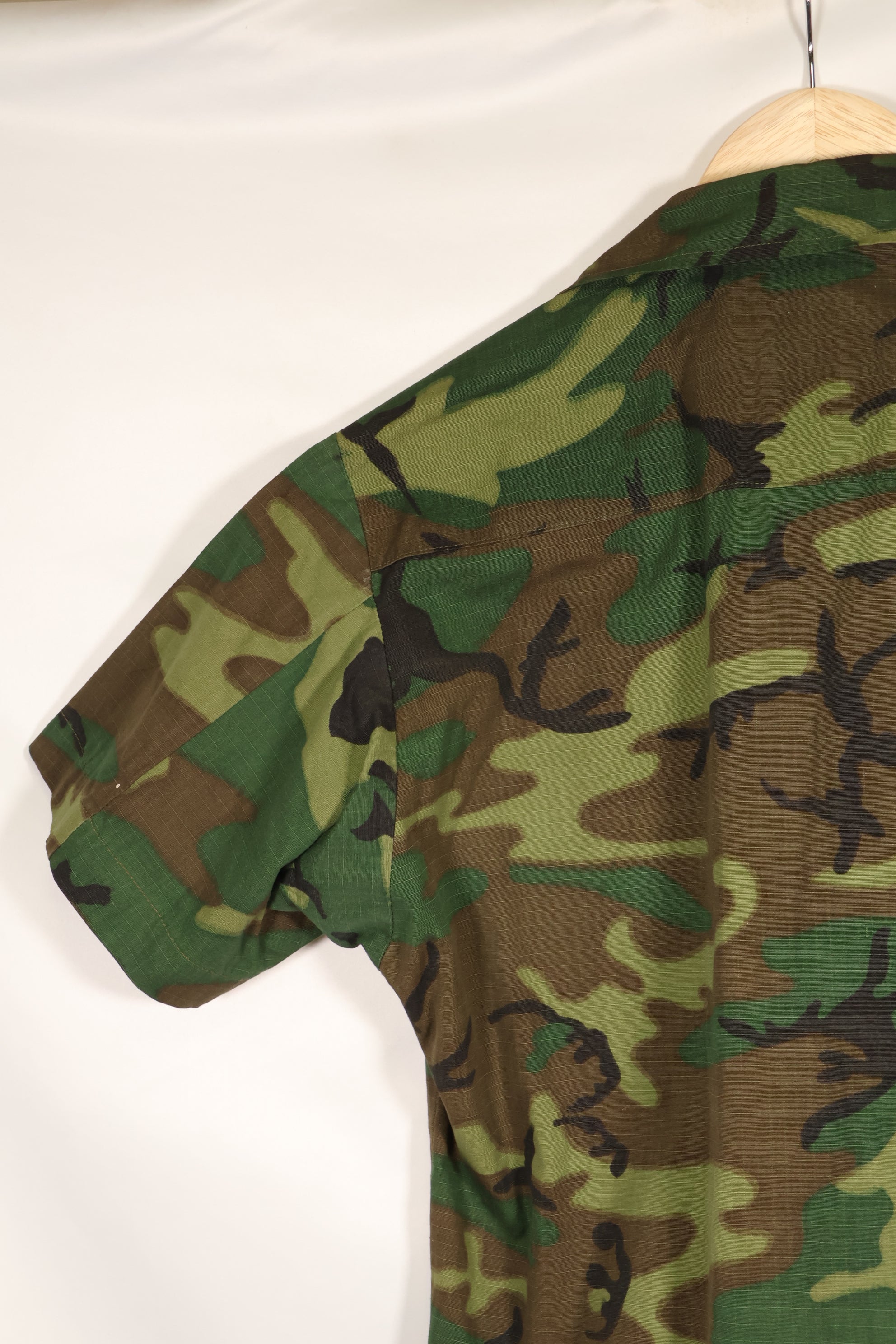 1969 Contract S-S USAF Major ERDL Ripstop Jacket with Tailor Used