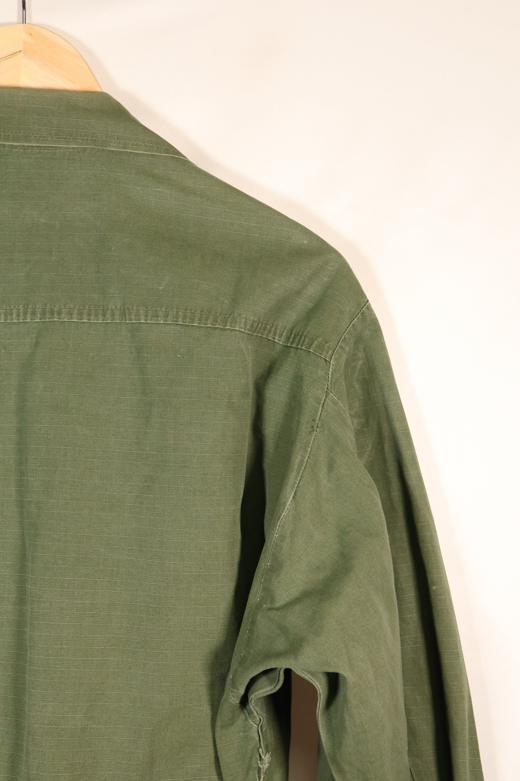 1969 Contract, M-L, 4th Model Jungle Fatigue Jacket, Patches Added Later, Used