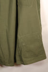 1969 Contract, M-L, 4th Model Jungle Fatigue Jacket, 101st Airborne Division Specification, Used