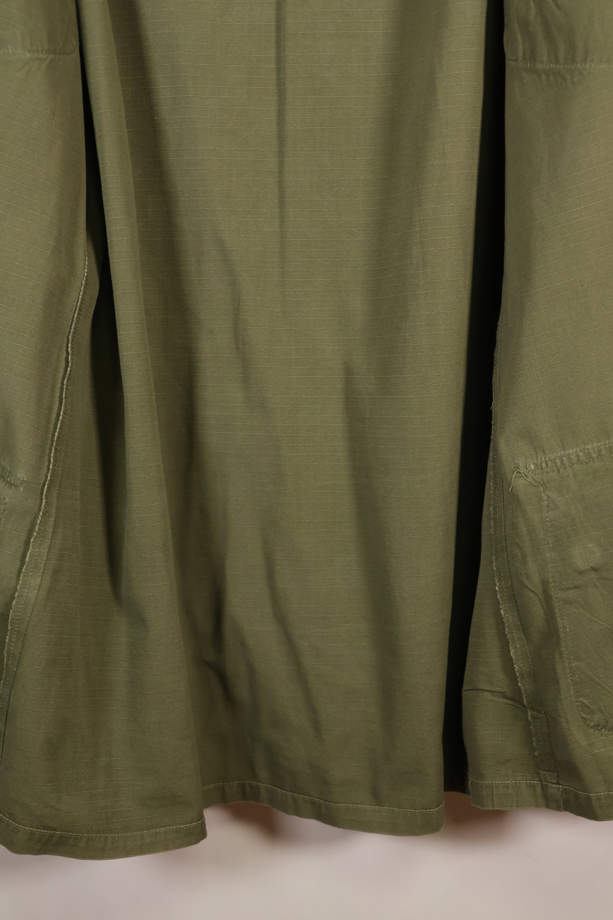 1969 Contract, M-L, 4th Model Jungle Fatigue Jacket, 101st Airborne Division Specification, Used