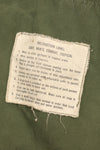 Estimated circa 1965 S-L 2nd Model Jungle Fatigue Jacket 25th Infantry Division, used with patch.