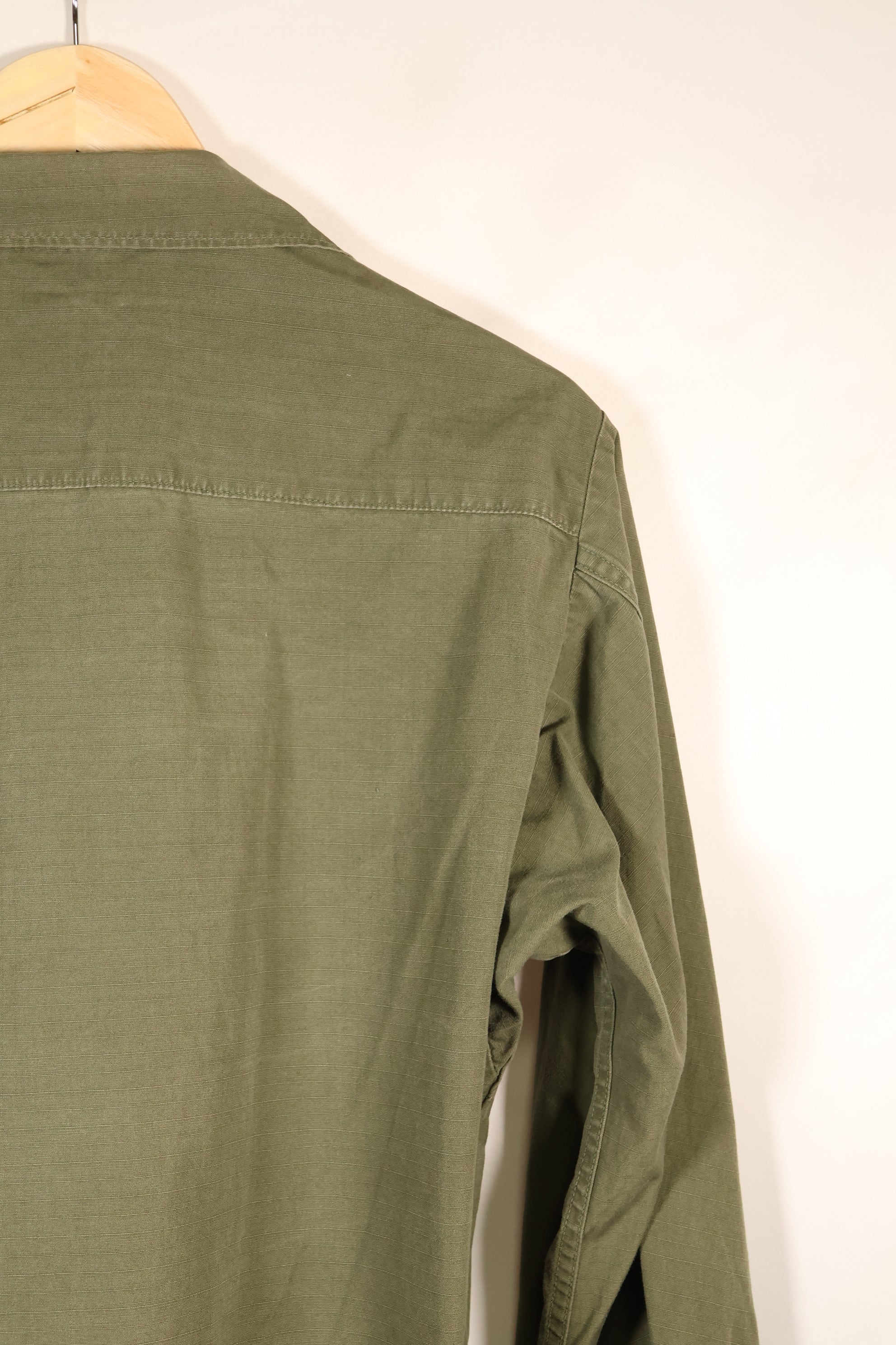 1968 Contract, M-L US Army, 4th Model Jungle Fatigue Jacket, Used