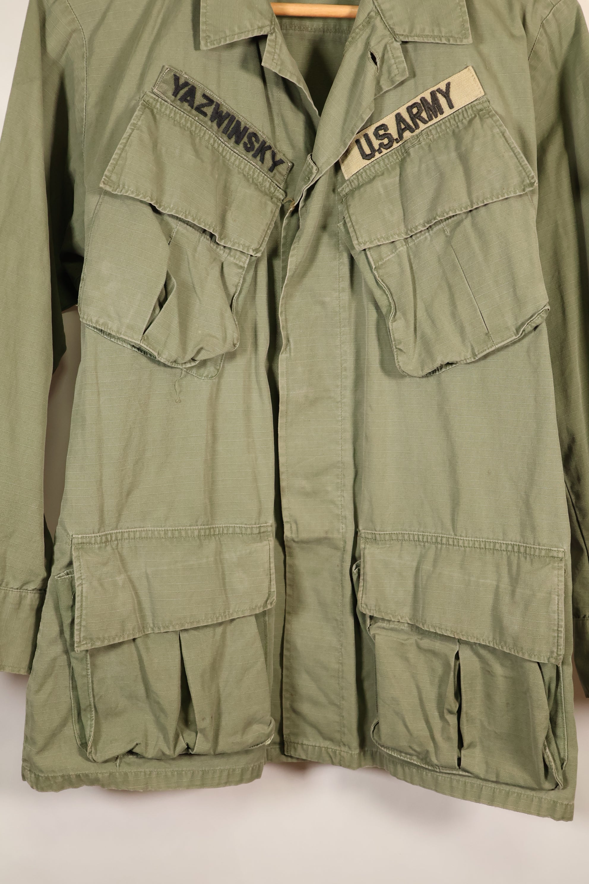 1969 Contract S-S 4th Model Jungle Fatigue Jacket with Tape—Used