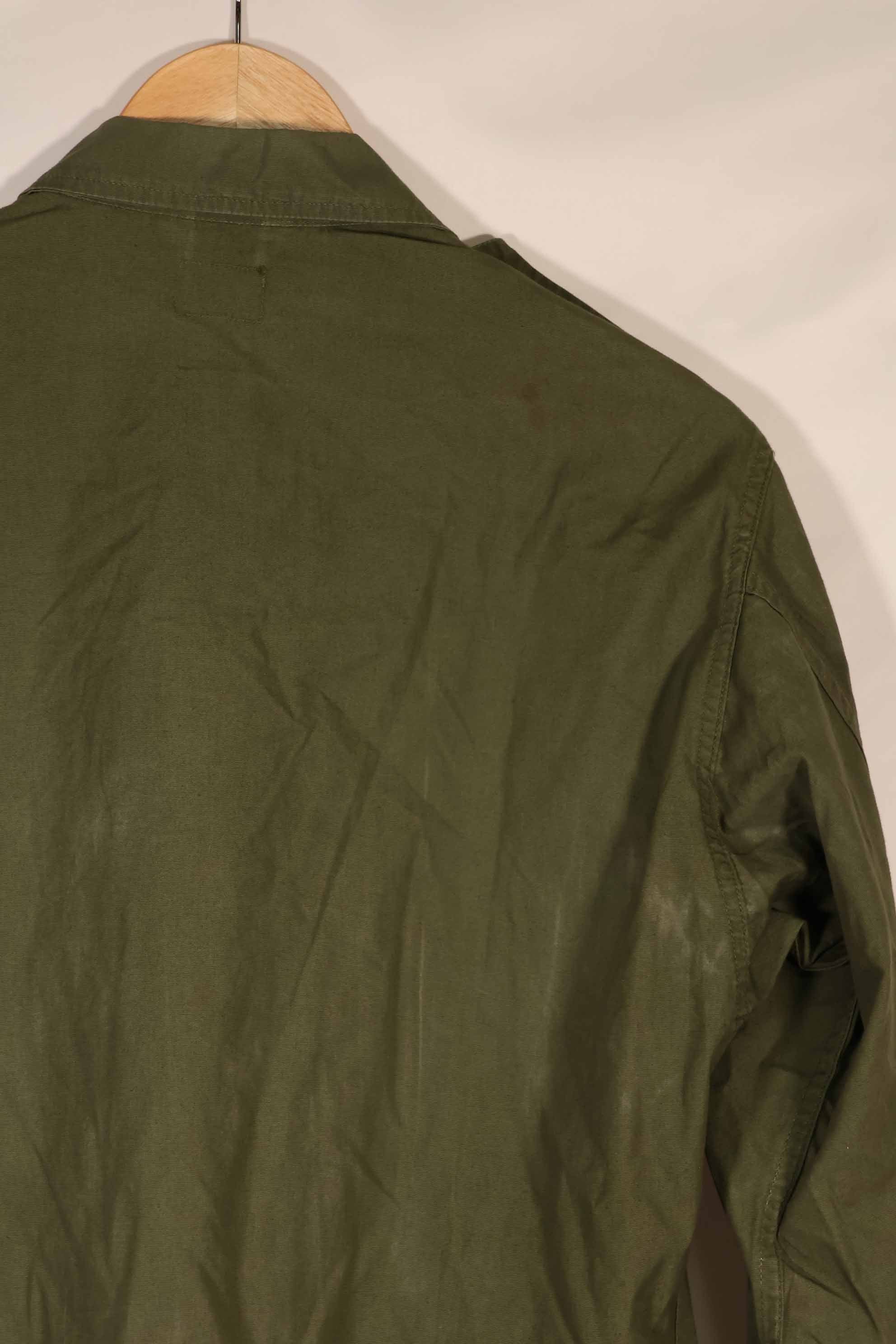 Real 2nd Model Jungle Fatigue Jacket S-R Used, faded, stained.