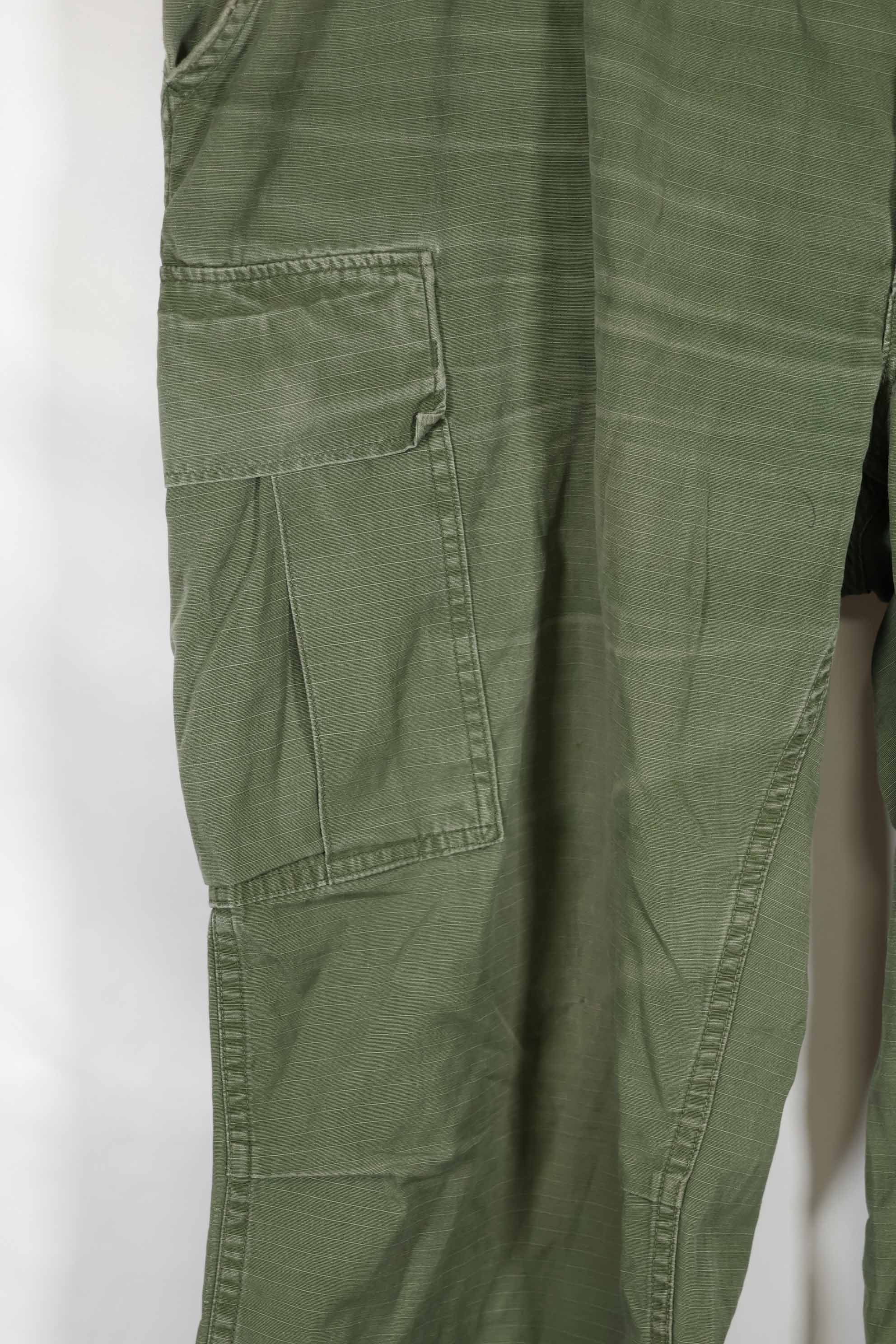 1969 4th Model Jungle Fatigue Pants X-L-R Used A