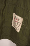 Real 2nd Model Jungle Fatigue Jacket S-R Used, faded, stained.