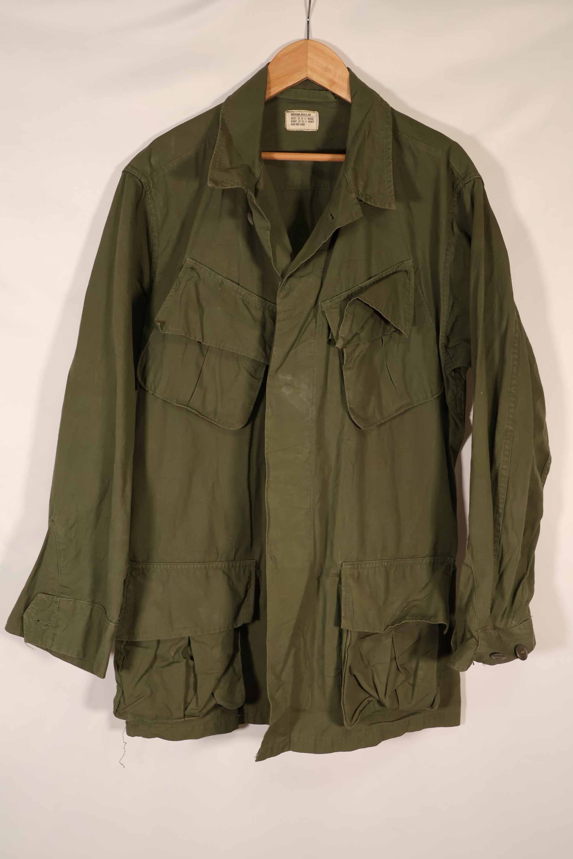 Real 1966-1967 3rd Model Jungle Fatigue Jacket M-R Used