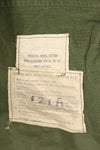 1964 Contract S-L with hemming 1st Model Jungle Fatigue Pants, used with fading.