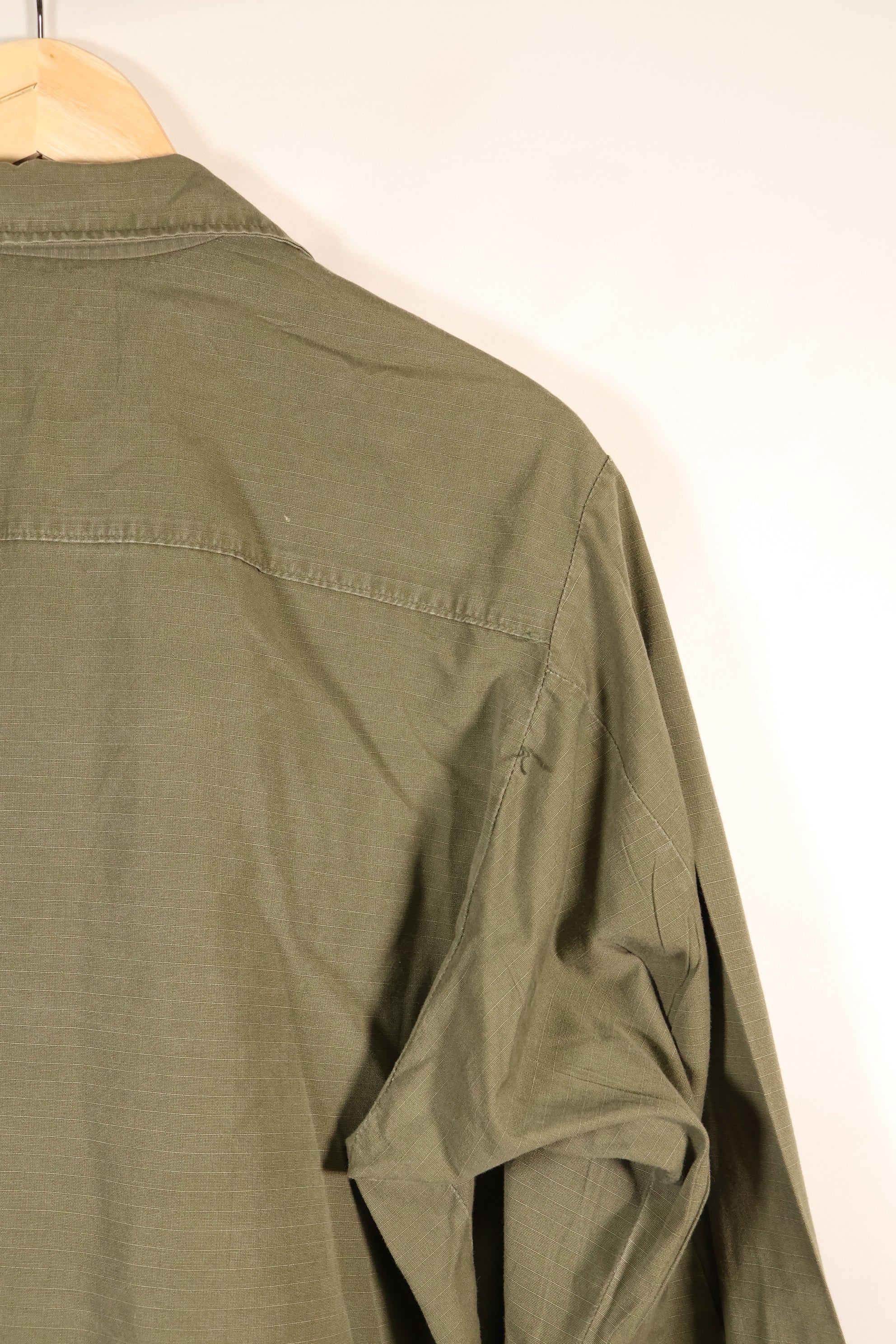 1969 Contract, M-R, 4th Model Jungle Fatigue Jacket, With Aftermarket Patches, Used