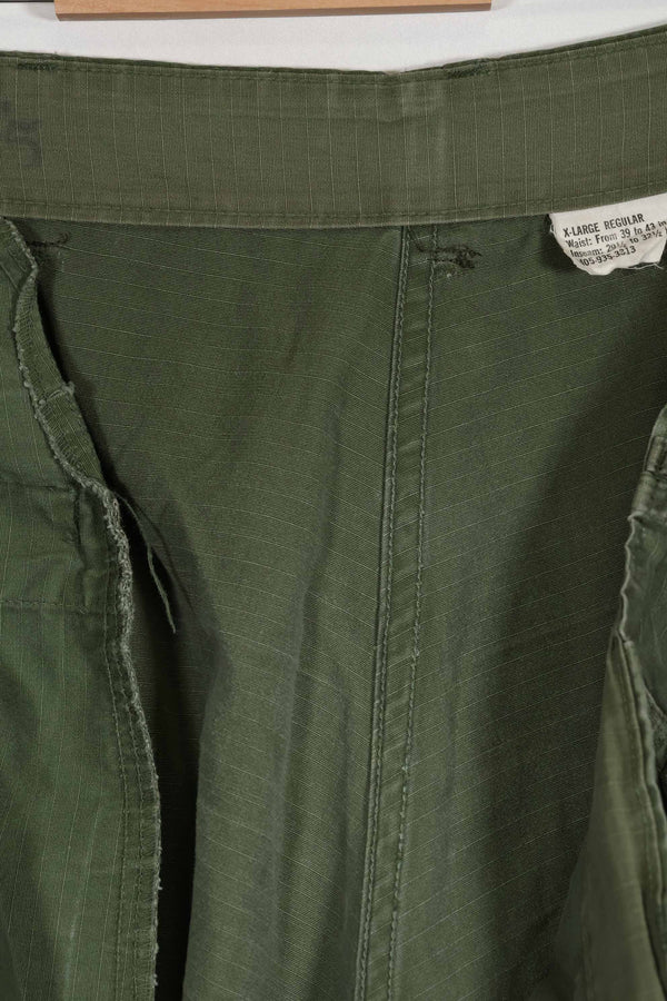 1969 4th Model Jungle Fatigue Pants X-L-R Used B