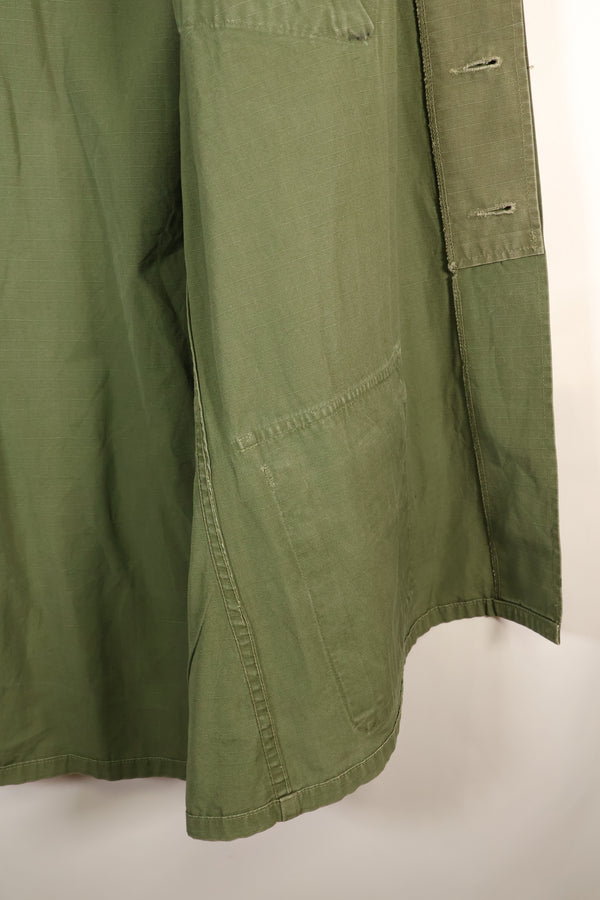 1969 Contract, M-R, 4th Model Jungle Fatigue Jacket, With Aftermarket Patches, Used