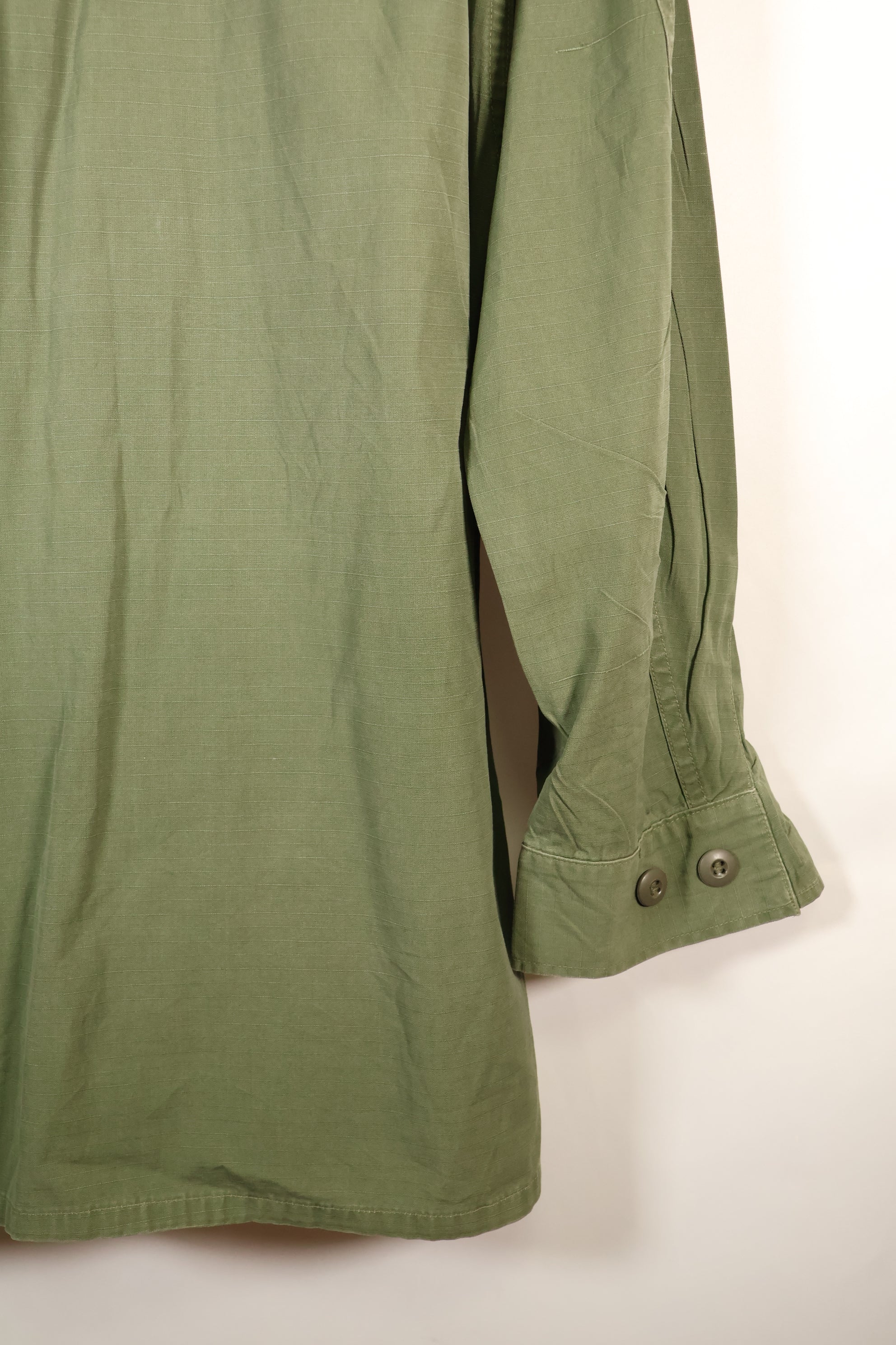 1969 Contract, M-R, 4th Model Jungle Fatigue Jacket, With Aftermarket Patches, Used
