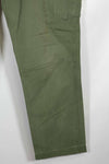 Mid 1960's 2nd Model Jungle Fatigue Pants Used Used S-L with strong signs of use