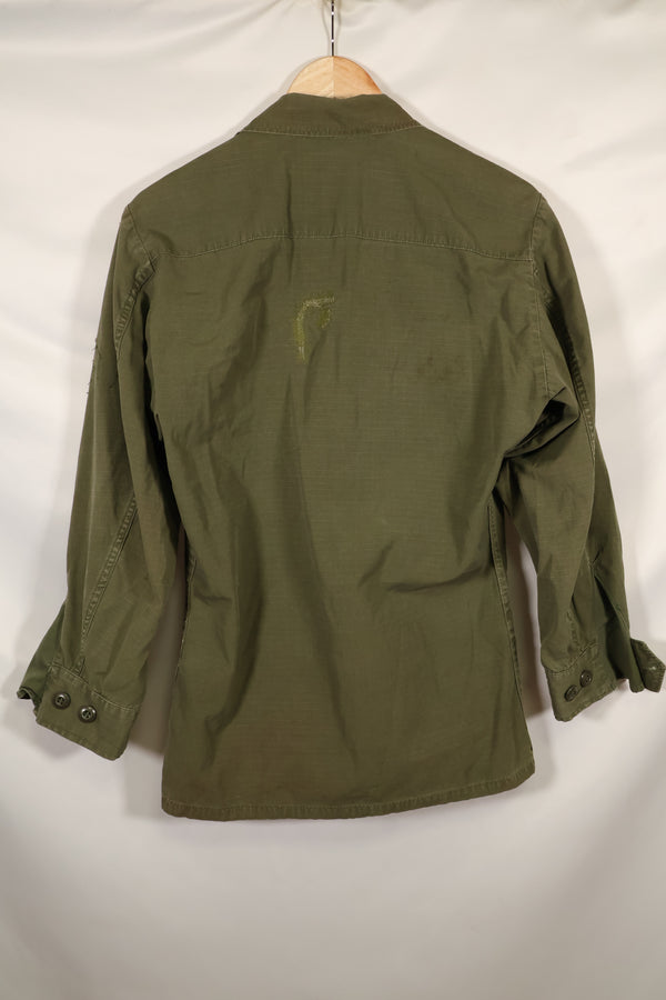 Circa 1968 S-S Size 4th Model Jungle Fatigue Jacket Used Film Company Release C
