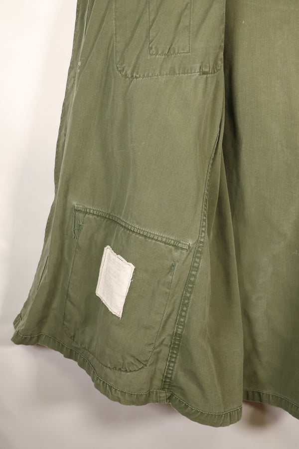 1967 Contract, M-R, U.S. Army, 3rd Model Jungle Fatigue Jacket, with Patches, Used
