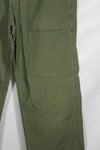 1960s Poplin fabric OG-107 utility pants, baker pants, used A