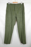 1960s Poplin fabric OG-107 utility pants, baker pants, used, B