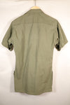 1966–67 Contract, S-R, Presumed USAF Issue, 3rd Model Jungle Fatigue Jacket, Short-Sleeve, Used