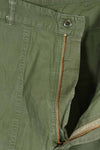 1960s Poplin fabric OG-107 utility pants, baker pants, used, B