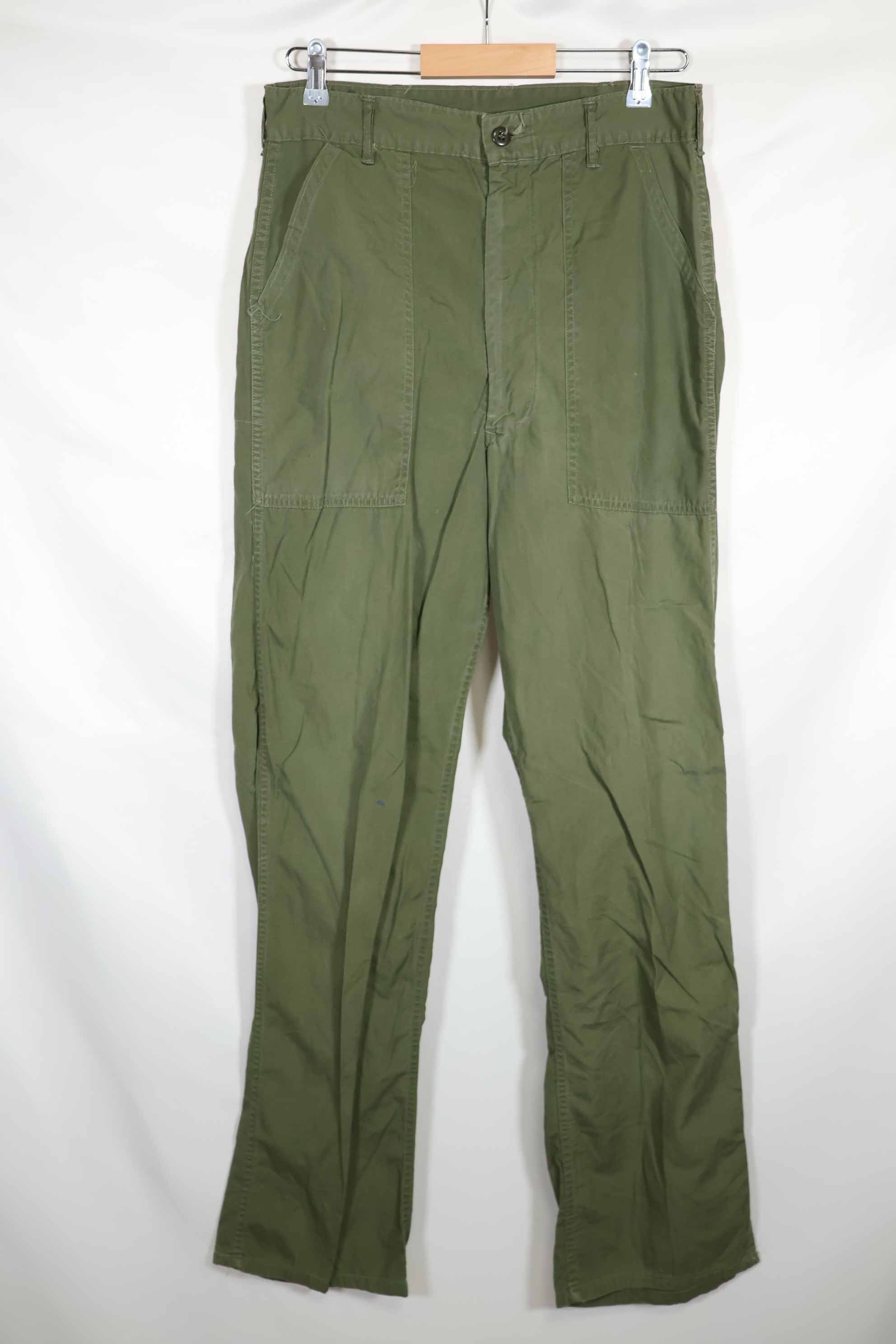 1960s Poplin fabric OG-107 utility pants, baker pants, used C